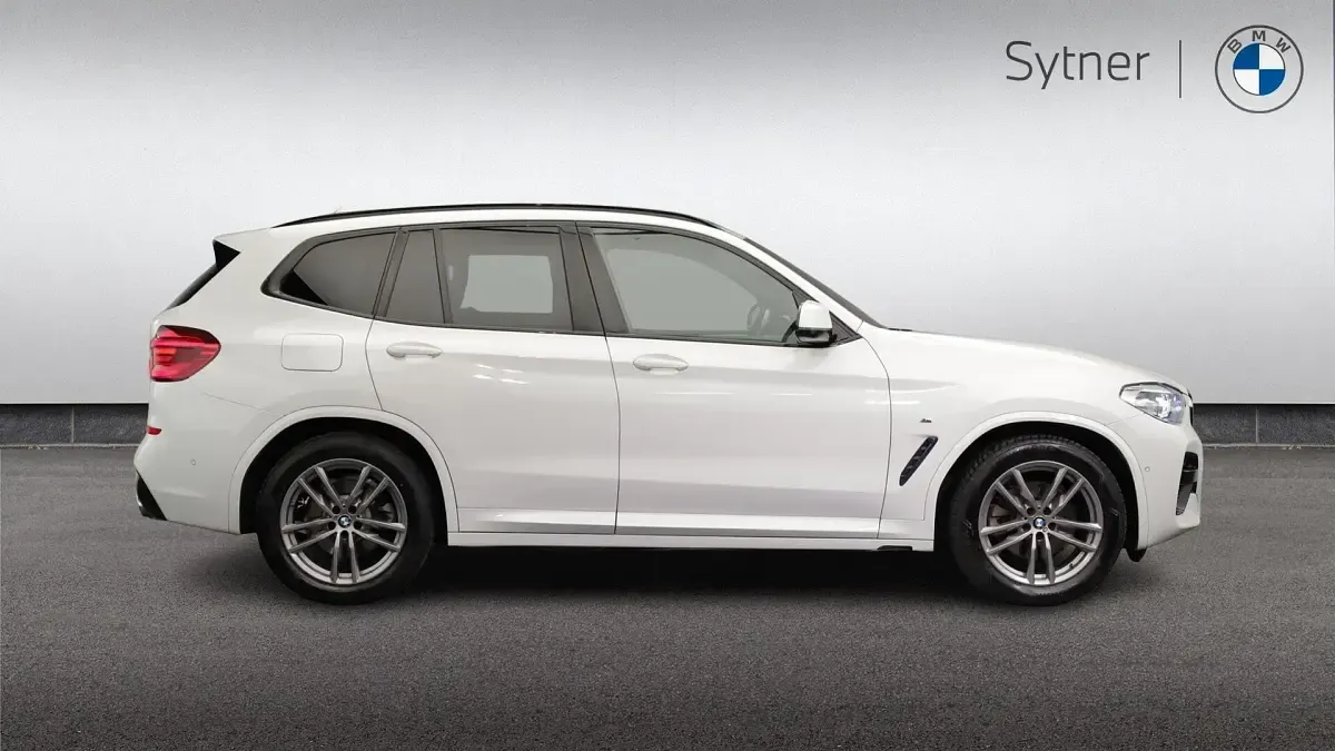 Used BMW X3 M Sport 187 HP (137 kW) 2021 White SUV