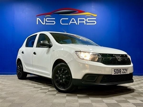 White Used 2018 Dacia Sandero Ambiance Hatchback | £3,999 (Fair price) - Image 1/1