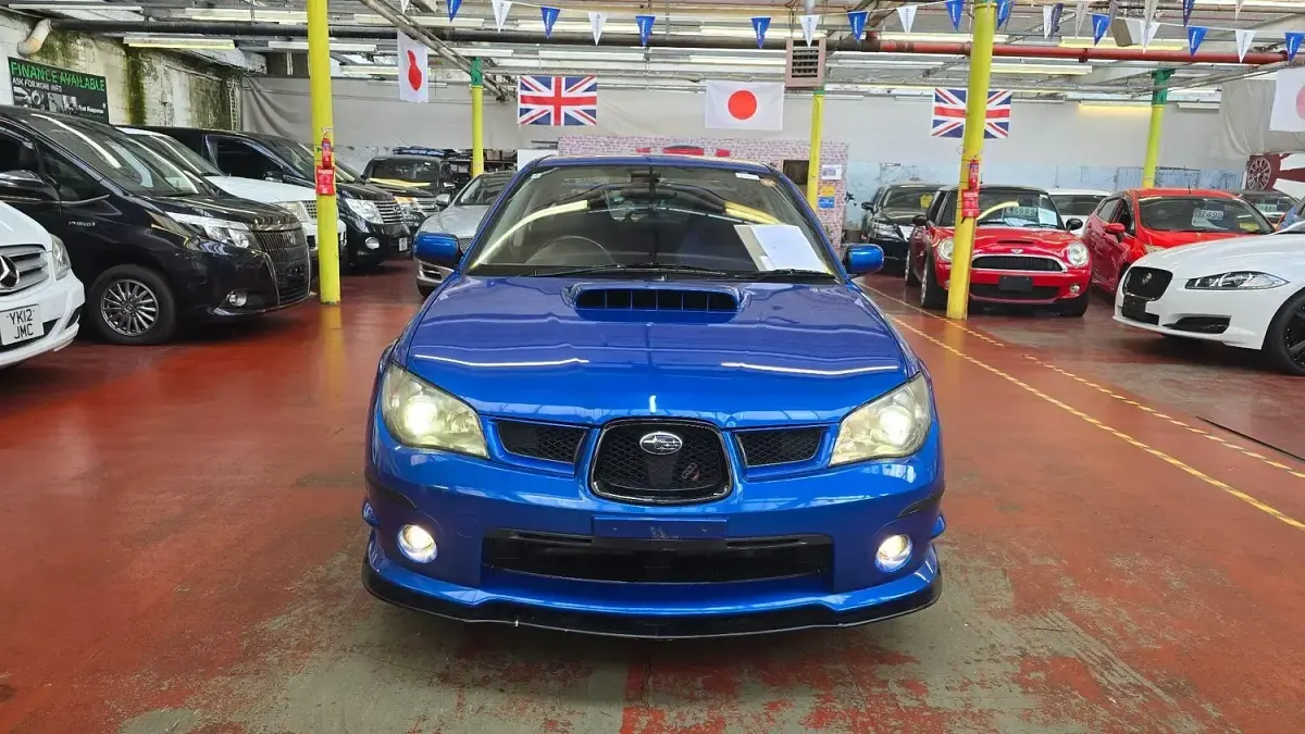 Used Subaru Impreza 2006 Blue MPV