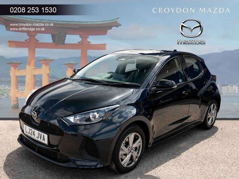 Used Mazda 2 Exclusive-Line 114 HP (83 kW) 2024 Black Hatchback