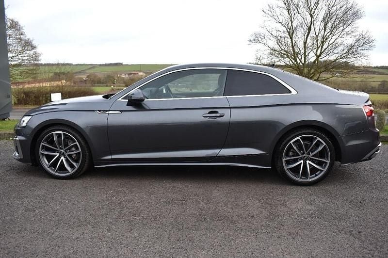 Used Audi A5 S-Line 204 HP (150 kW) 2022 Grey Coupe