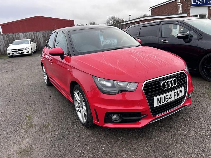 Red Used 2014 Audi A1 S-Line Hatchback | £9,195 (Fair price) - Image 1/4