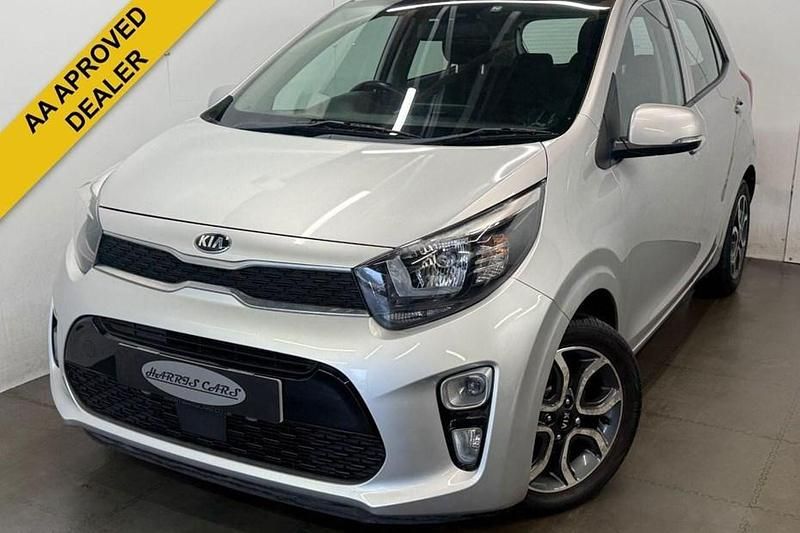 Used Kia Picanto 83 HP (61 kW) 2018 Silver Hatchback