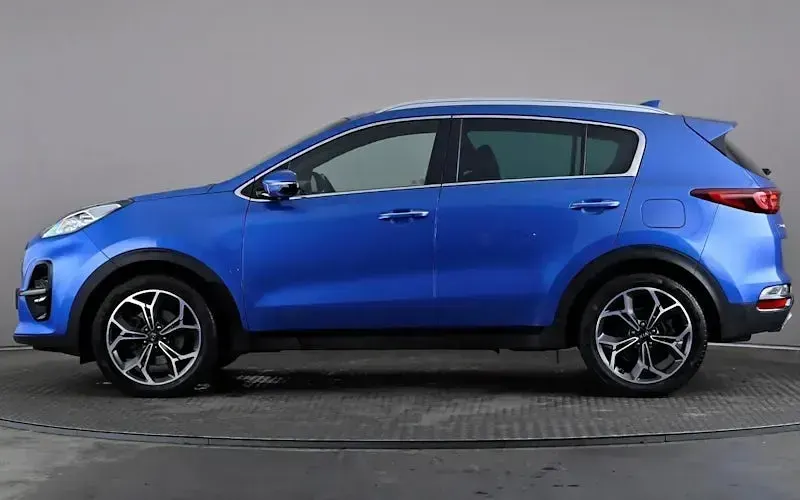 Used Kia Sportage GT-Line 136 HP (100 kW) 2021 Blue SUV