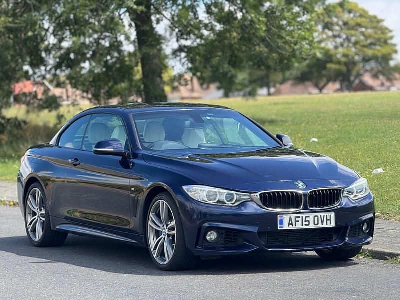 Blue Used 2015 BMW 435 M Sport Cabriolet | £10,995 (Fair price) - Image 1/4