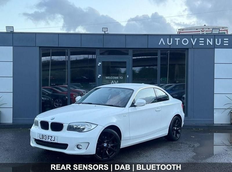 White Used 2013 BMW 118 Coupé Sport Line Coupe | £6,490 (Fair price) - Image 1/4