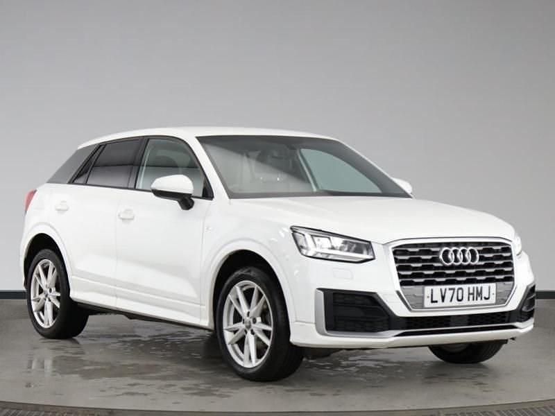 White Used 2020 Audi Q2 S-Line SUV | £16,499 (Fair price) - Image 1/4