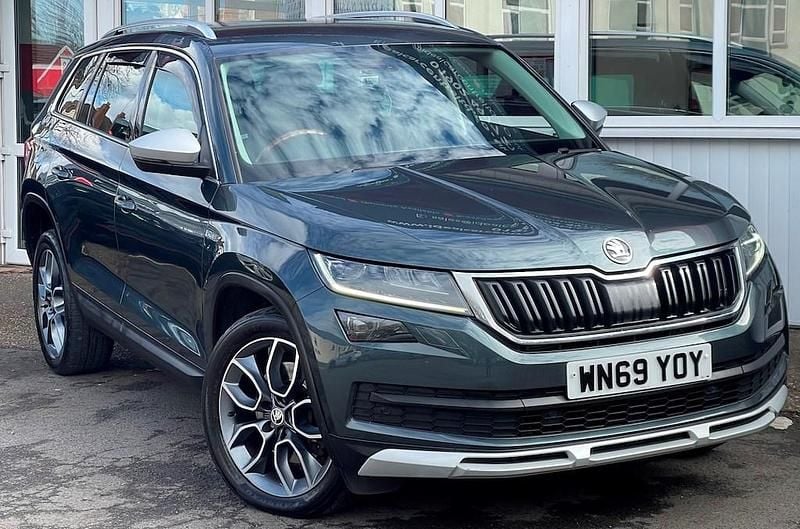 Used Skoda Kodiaq Scout 4x4 190 HP (139 kW) 2019 Grey SUV