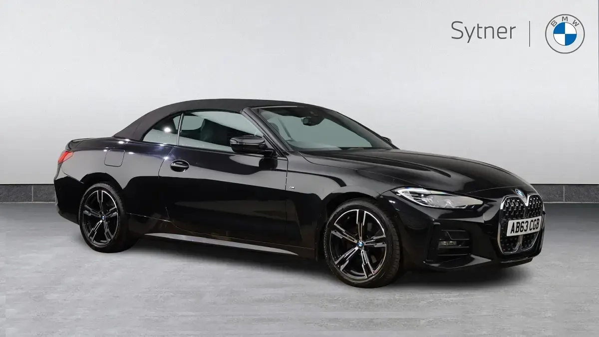 Usado BMW 420 M Sport 192 HP (141 kW) 2022 Preto Cabrios