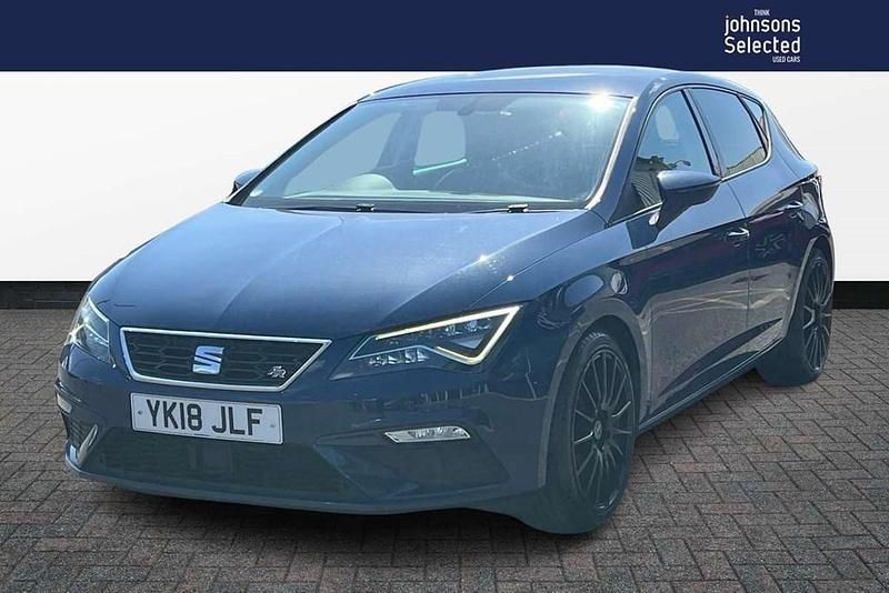 Used Seat Leon FR 125 HP (91 kW) 2018 Blue Hatchback