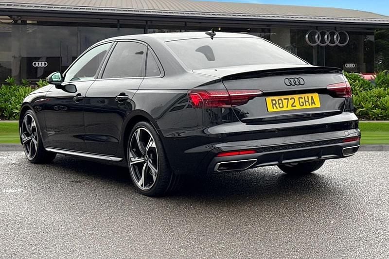 Used Audi A4 Black Edition 163 HP (119 kW) 2022 Black Sedan