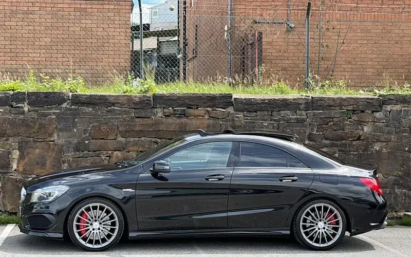 Used Mercedes CLA45 AMG AMG 381 HP (280 kW) 2015 Black Coupe