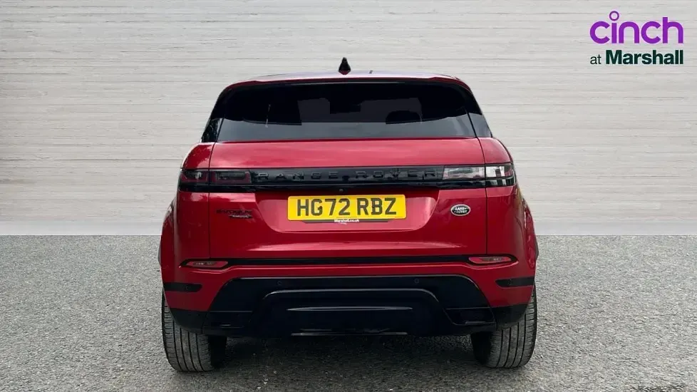 Used Land Rover Range Rover evoque Autobiography 309 HP (227 kW) 2022 Red SUV
