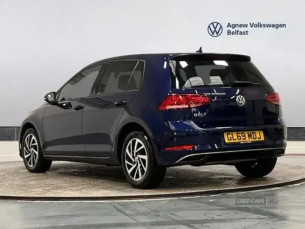 Used VW Golf VII Edition 115 HP (84 kW) 2019 Blue Hatchback