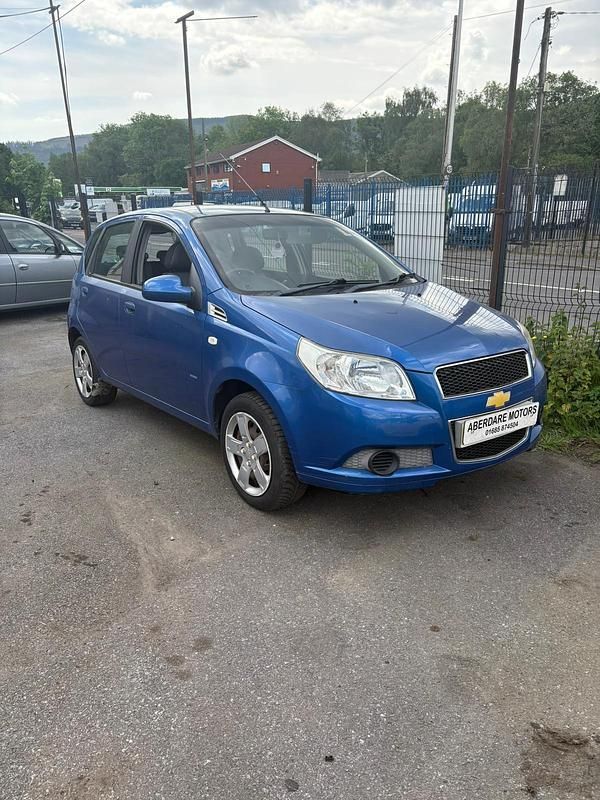 Used Chevrolet Aveo LS 83 HP (61 kW) 2009 Blue Hatchback