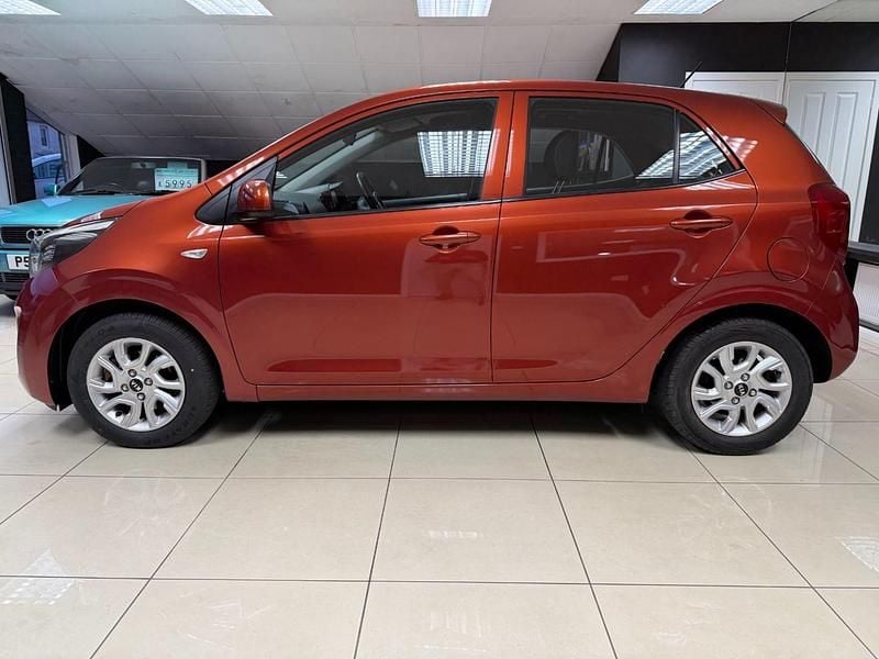 Used Kia Picanto 2017 Orange Hatchback
