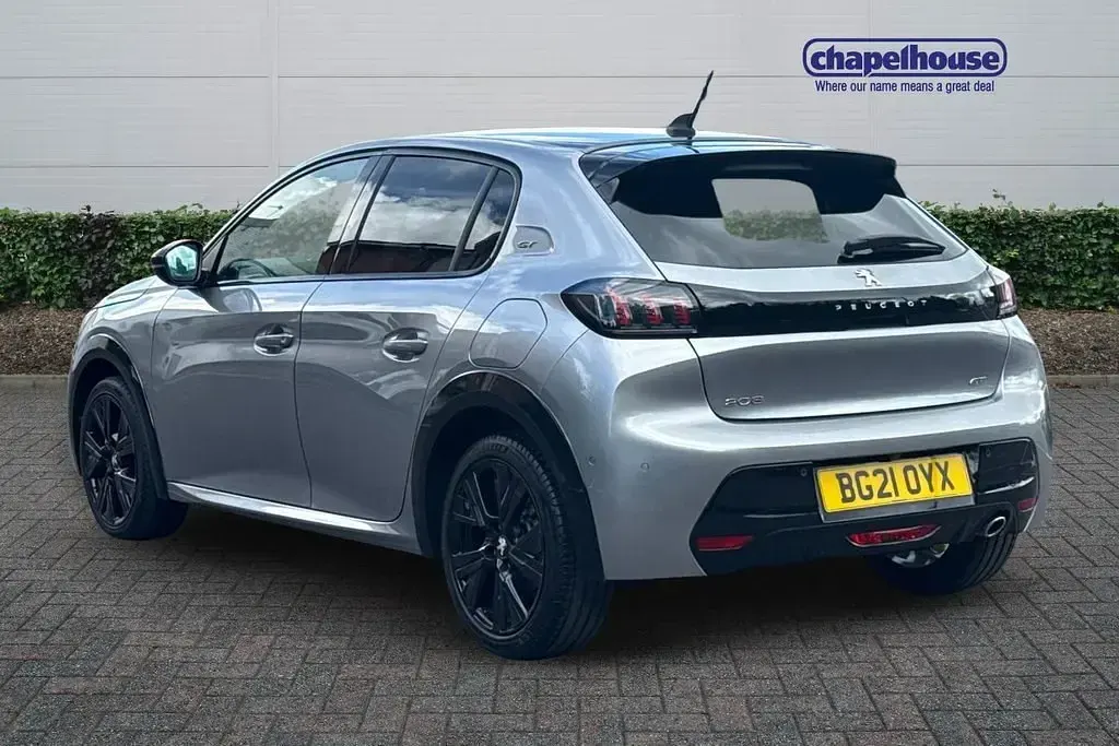 Used Peugeot 208 GT 75 HP (55 kW) 2021 Grey Hatchback