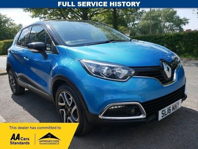 Blue Used 2016 Renault Captur Dynamique SUV | £7,895 (Fair price) - Image 1/4