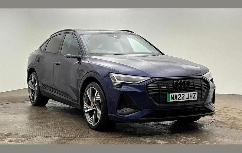 Used Audi e-tron Sportback Advanced 300 kW (408 HP) 2022 Blue SUV