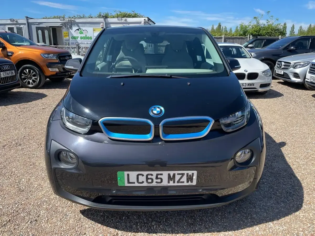 Usado BMW i3 Impressive 125 kW (170 CV) 2015 Gris Utilitario
