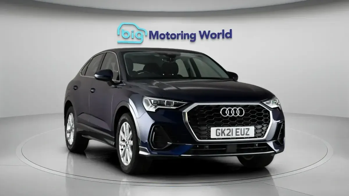 Used Audi Q3 Sportback Sport 150 HP (110 kW) 2021 Blue SUV