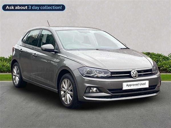 Grey Used 2019 VW Polo SEL Hatchback | £15,821 (Fair price) - Image 1/4