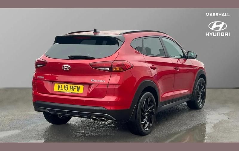 Used Hyundai Tucson N Line 174 HP (127 kW) 2019 Red SUV