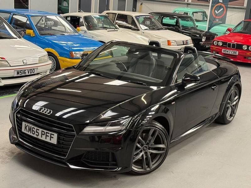 Black Used 2015 Audi TT Roadster S-Line Cabriolet | £11,994 (A bit pricey) - Image 1/4