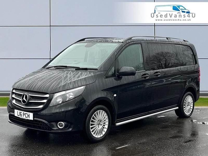 Used Mercedes Vito 163 HP (119 kW) 2018 Black Van