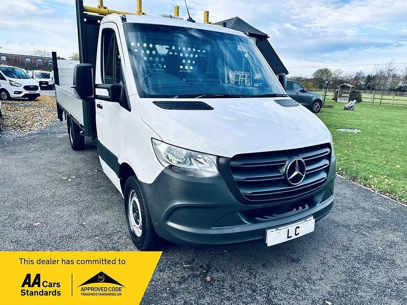 White Used 2022 Mercedes Sprinter Progressive Van | £15,495 (Fair price) - Image 1/4
