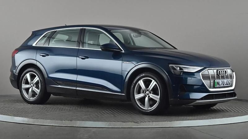 Used Audi e-tron Comfort 230 kW (313 HP) 2020 Blue SUV