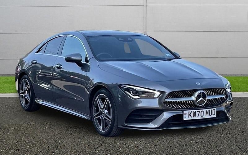 Used Mercedes CLA220 AMG Line Premium Plus 190 HP (139 kW) 2021 Grey Sedan