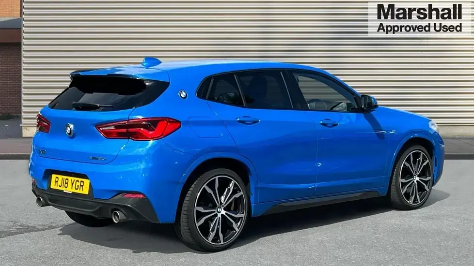 Used BMW X2 M Sport 192 HP (141 kW) 2018 Blue SUV