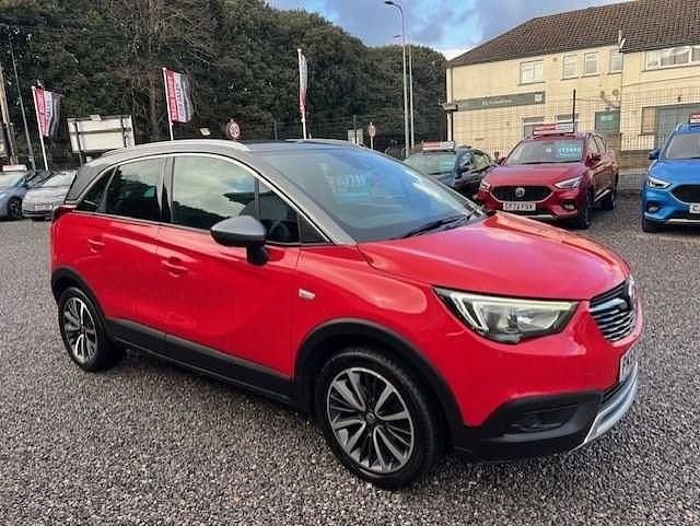 Used Vauxhall Crossland X Elite 130 HP (95 kW) 2018 Red SUV