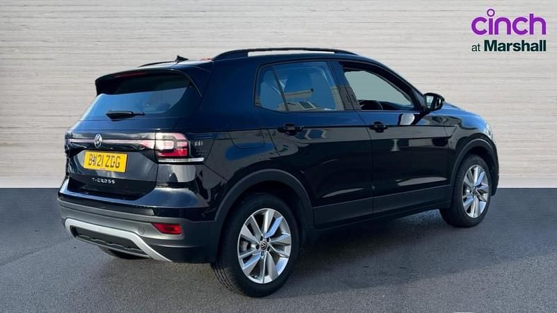 Used VW T-Cross SE 110 HP (80 kW) 2021 Black SUV