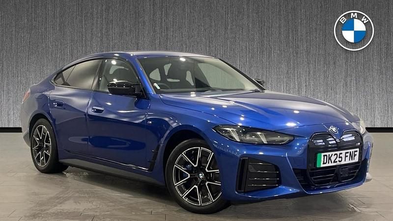 Blue Used 2025 BMW i4 Shadowline Sedan | £45,499 (Good price) - Image 1/4