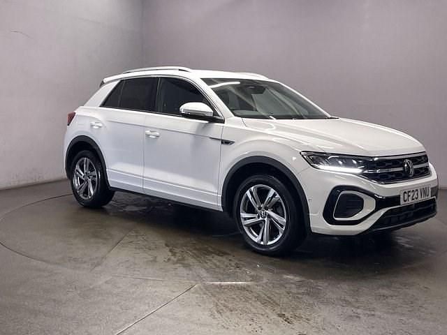 Used VW T-Roc R-line 150 HP (110 kW) 2023 White SUV