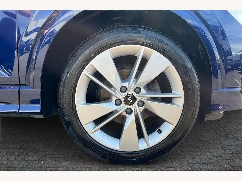 Used Audi Q2 S-Line 150 HP (110 kW) 2021 Blue SUV