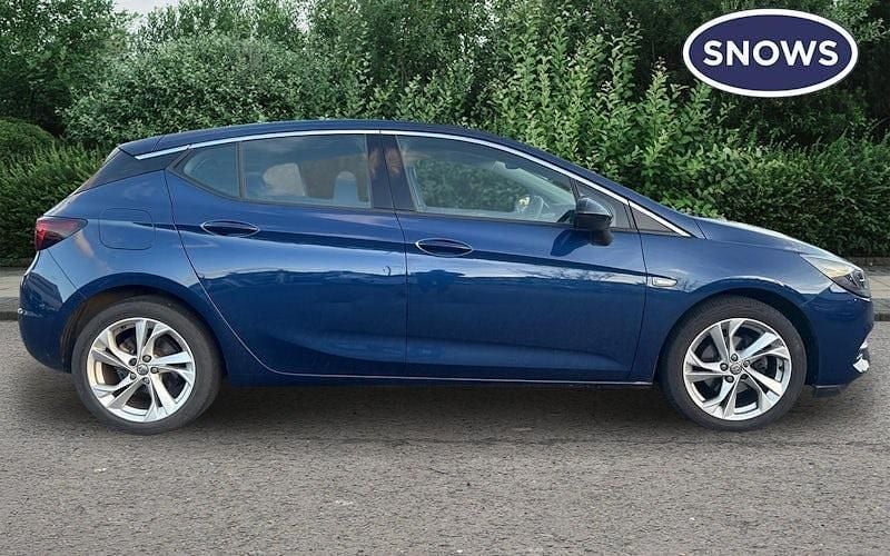 Used Vauxhall Astra SRi 145 HP (106 kW) 2021 Blue Hatchback