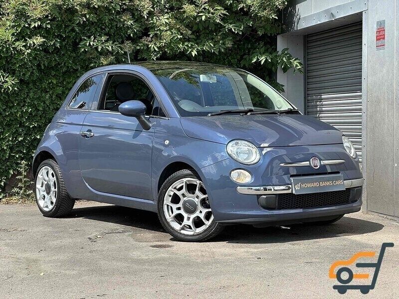 Blue Used 2014 Fiat 500 Lounge Hatchback | £6,845 (Fair price) - Image 1/4