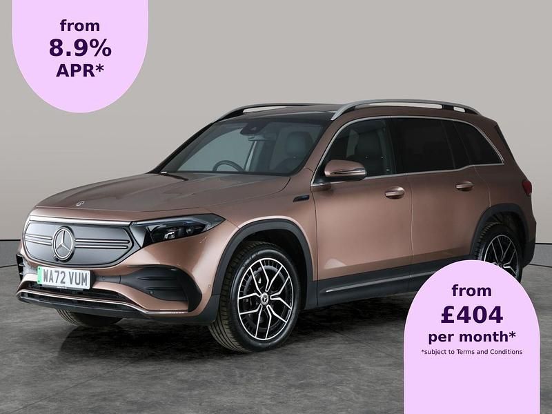 Gold Used 2022 Mercedes EQB300 AMG line SUV | £27,664 (Fair price) - Image 1/2
