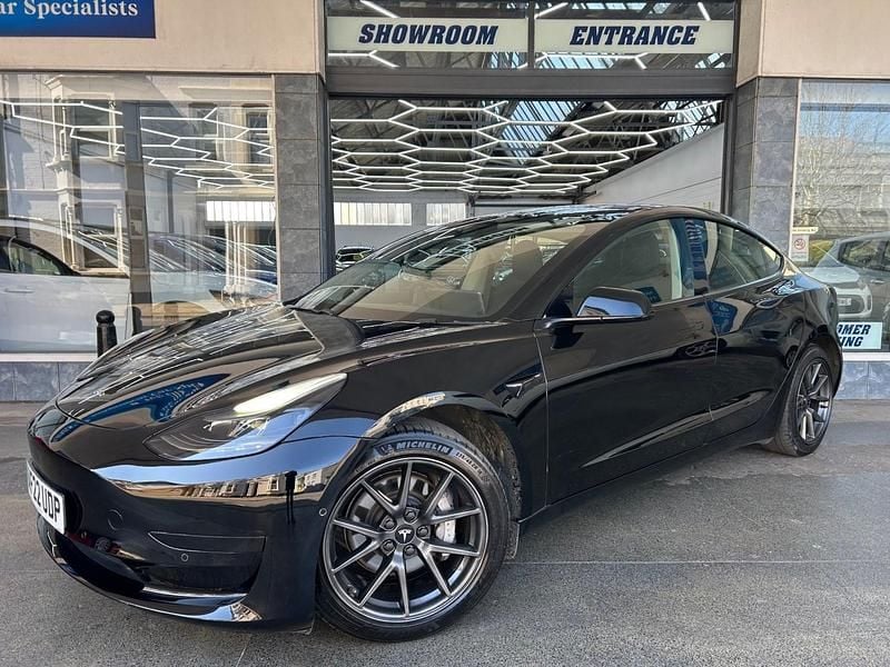 Used Tesla Model 3 Standard Range 366 kW (498 HP) 2022 Black Sedan