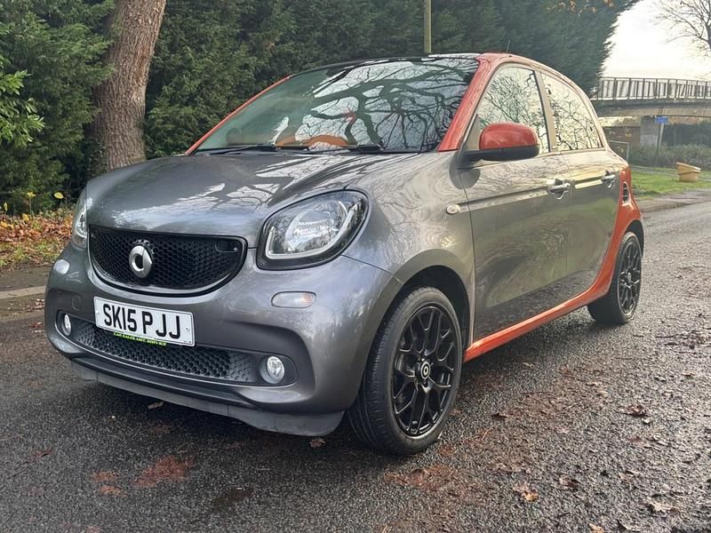 Used Smart ForFour Edition #1 71 HP (52 kW) 2015 Grey Hatchback