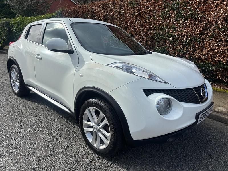 Used Nissan Juke Acenta 2013 White SUV