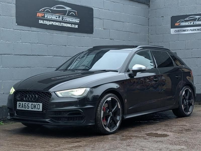 Black Used 2015 Audi S3 Sportback Hatchback | £14,495 (Fair price) - Image 1/4