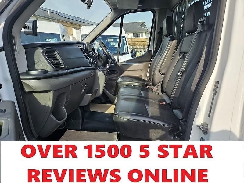 Used Ford Transit 130 HP (95 kW) 2020 White Cabriolet