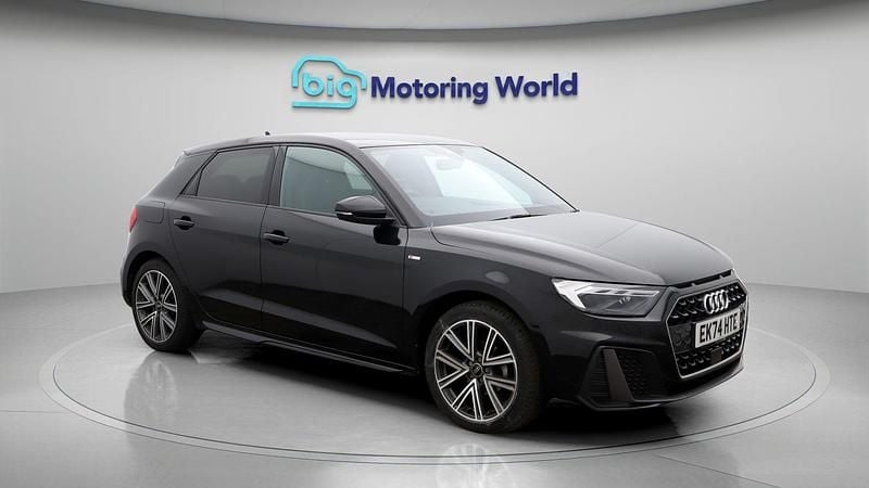 Used Audi A1 Sportback S-Line 95 HP (69 kW) 2024 Black Hatchback