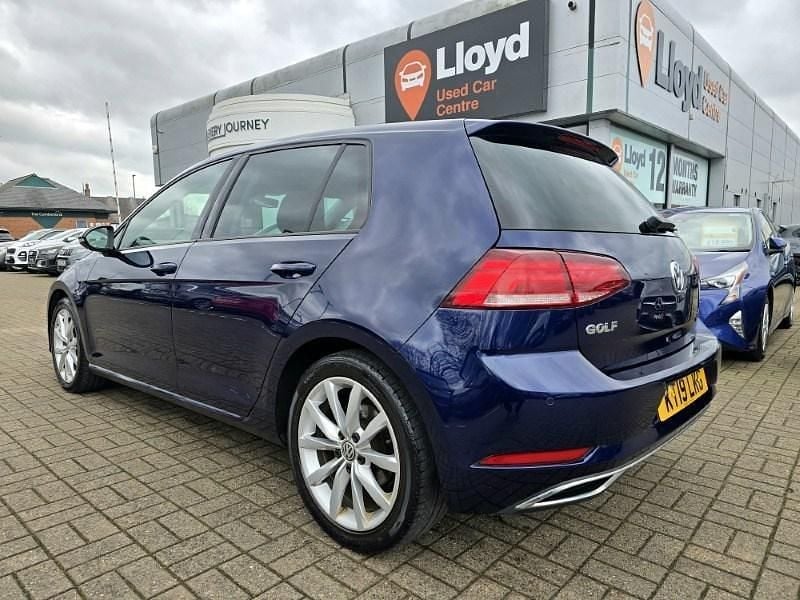 Used VW Golf VII GT 150 HP (110 kW) 2019 Blue Hatchback