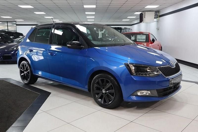 Blue Used 2017 Skoda Fabia Colour Edition Hatchback | £6,449 (Fair price) - Image 1/4