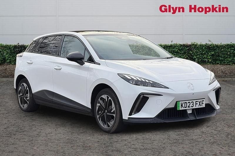 White Used 2023 MG MG4 EV Trophy Hatchback | £16,586 - Image 1/4